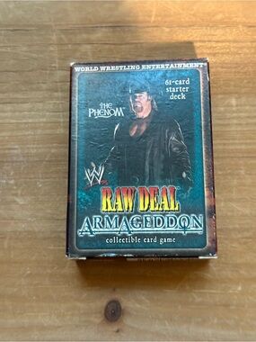 WWE Collectible Card Game Starter Deck - Black & Red Box